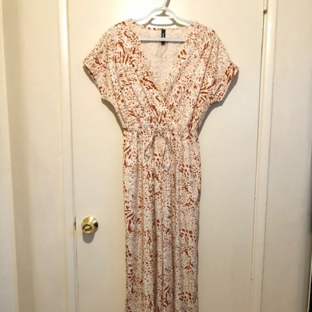 Animal Print Ventile Jumpsuit